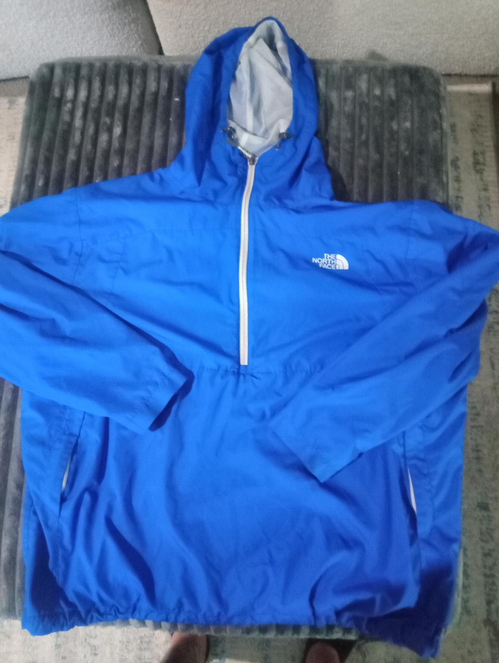 Mens Vintage North Face Half Zip Wind Breaker